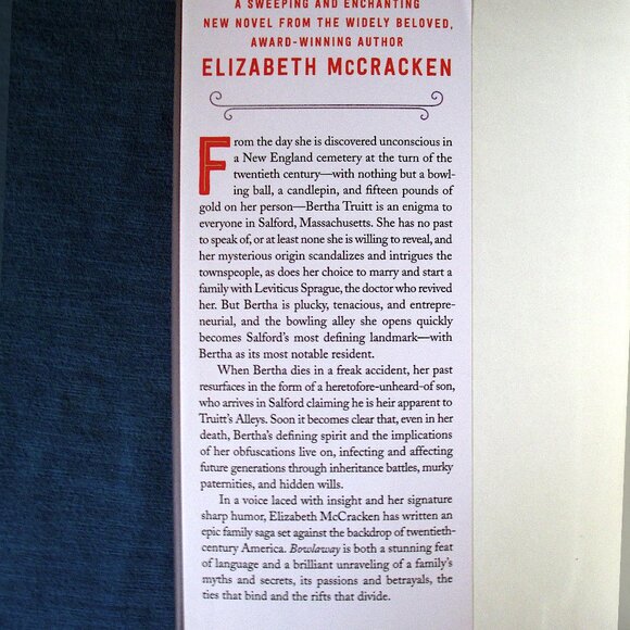 Book: Bowlaway by Elizabeth McCracken - Picture 4 of 7